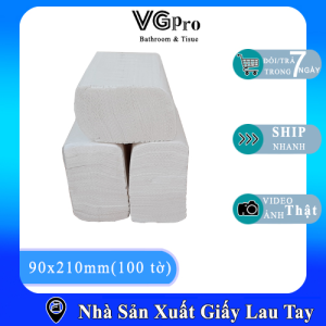 Giấy lau tay gấp 2 VGpro