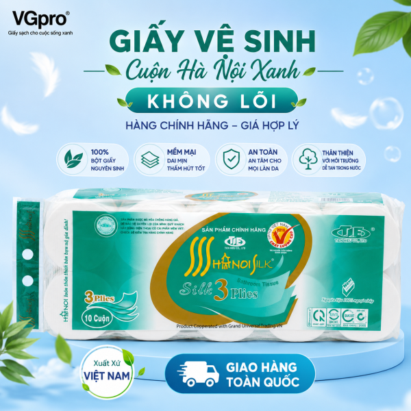 Giấy vệ sinh cuộn nhỏ không lõi Hàng chính hãng – giá hợp lý